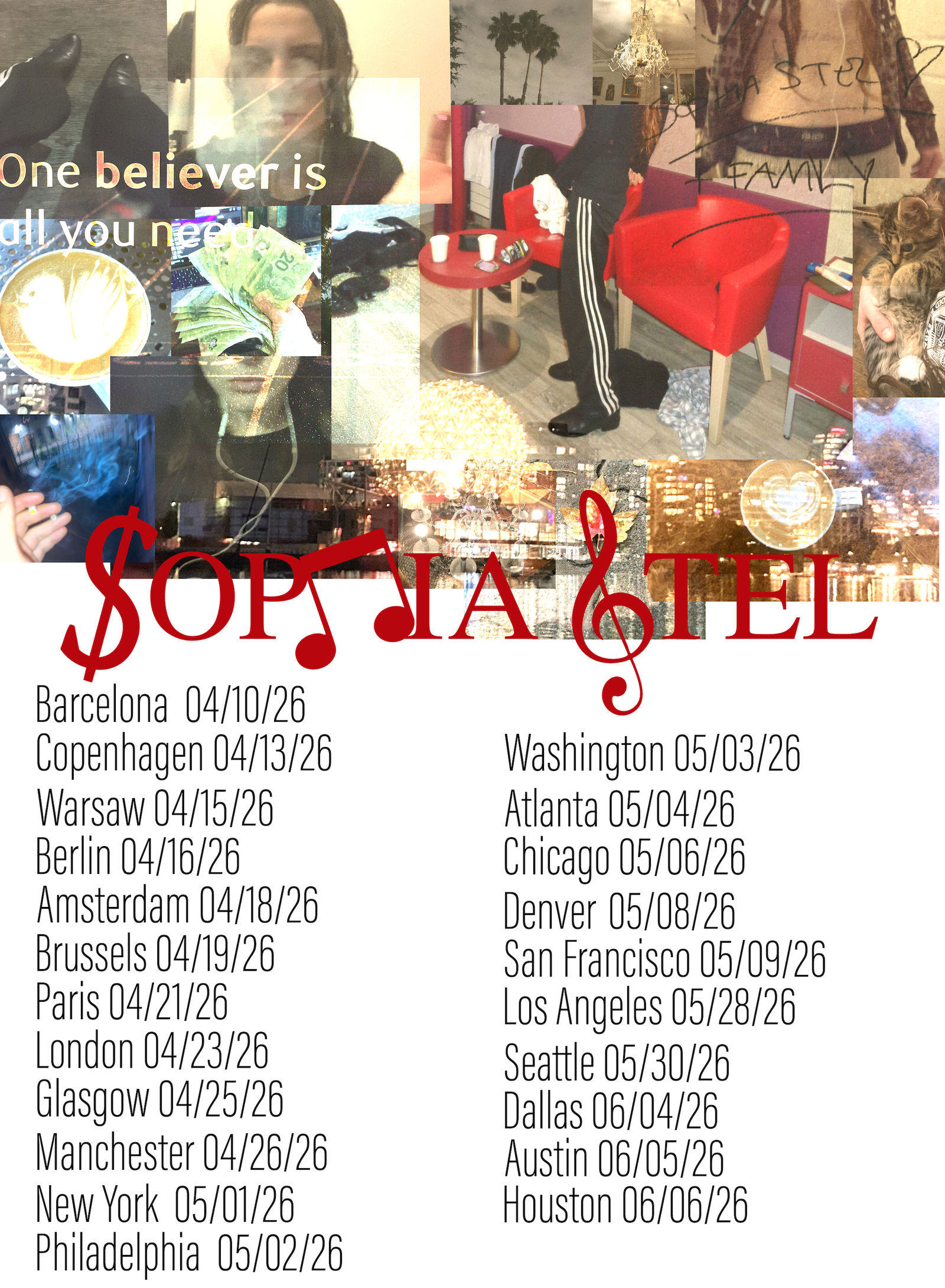 Sophia Stel Spring Tour 2026